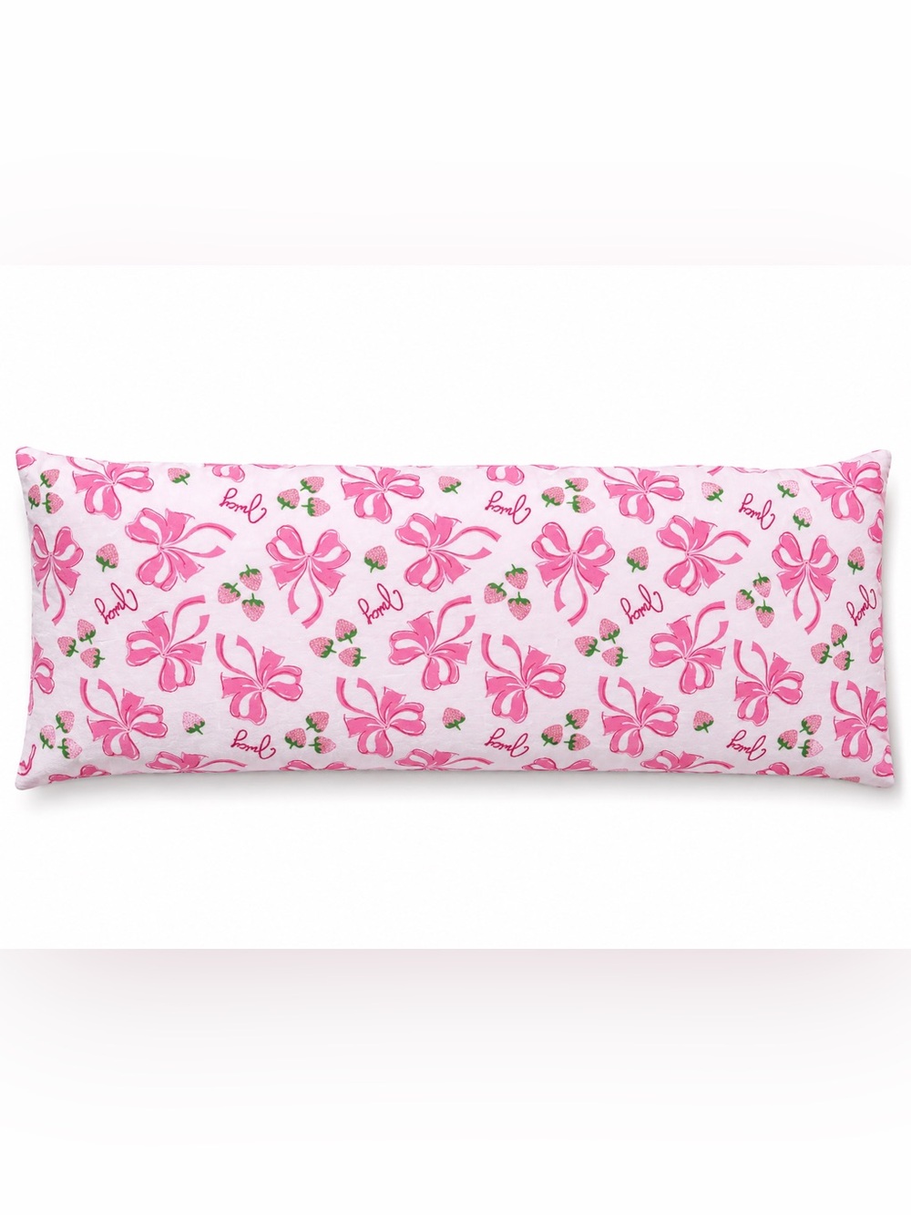 NWT Juicy Couture Berry Sweet Pink Body Pillow🎀🍓
